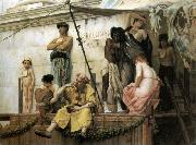 Gustave Boulanger Le marche aux esclaves - The Slave Market oil painting reproduction